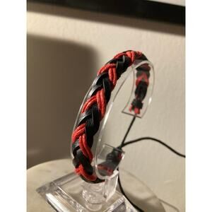 leather cuff bangle adjustable bracelet